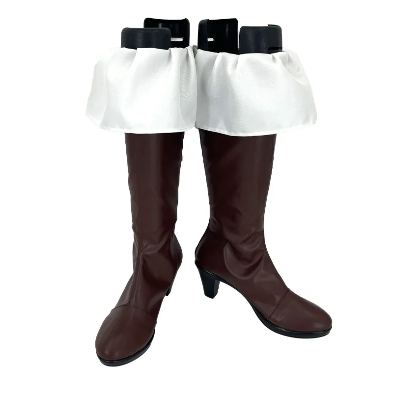 أنيمي مجوهرات بوني تأثيري حلي الأحذية اليدوية فو الجلود الأحذية كرنفال أحذية حفلة الهالوين