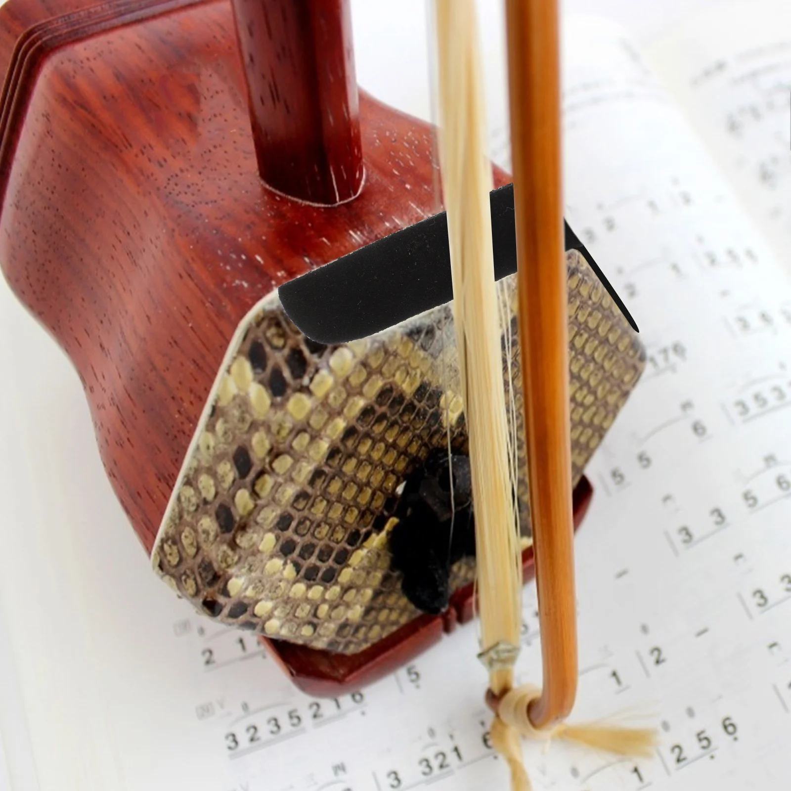 

6Pcs Erhu Crash-Proof Cushions Lightweight Durable Cattlehide Anti-Wear Pads Protect Extend Instrument Life