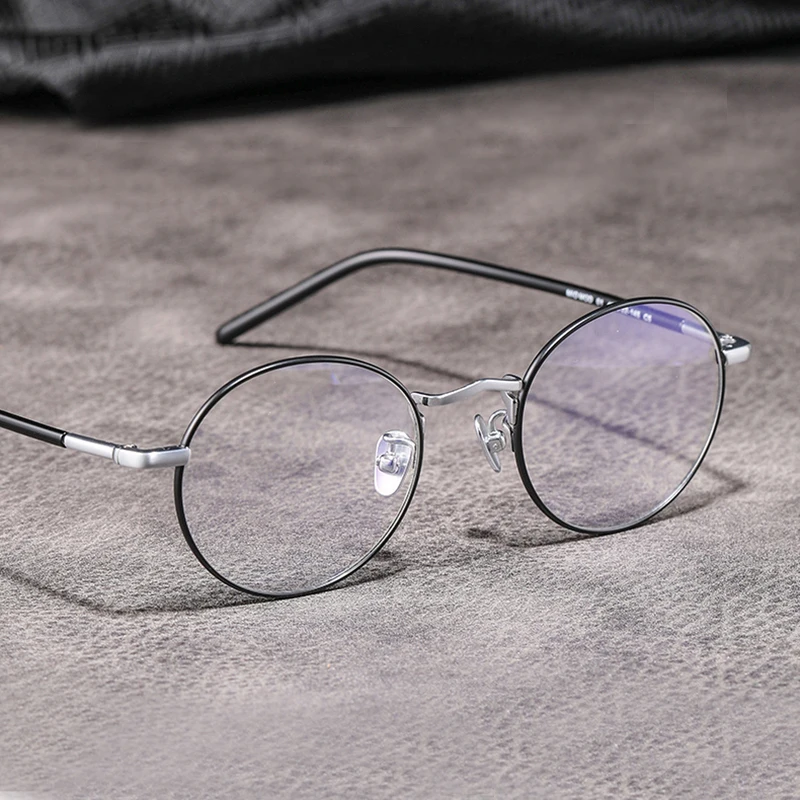 

Japanese Retro Round Glasses Frame Men Top Quality Vintage Titanium Eyeglasses Women Handmade Ultralight Literary Eyewear