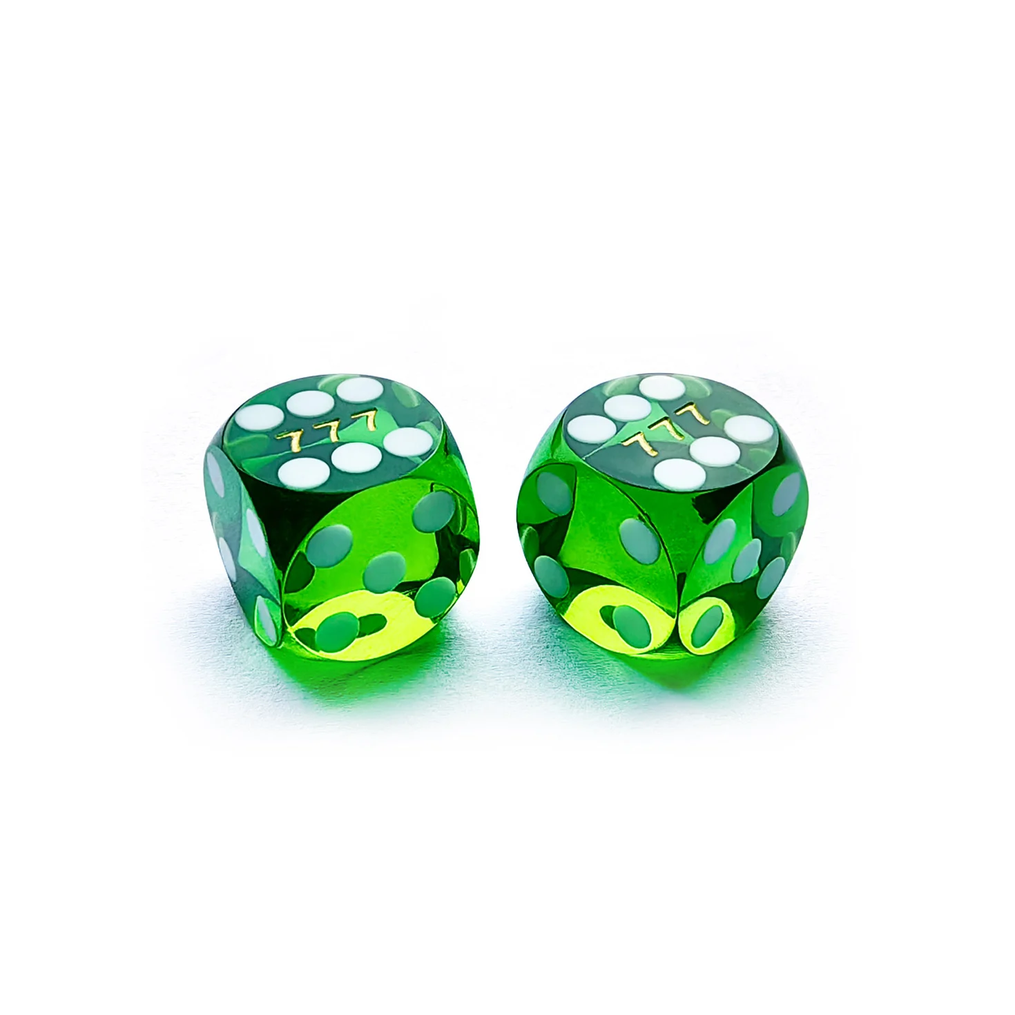 Bescon Dice Professional Small Precision Dice 12.7mm (1/2 inch)  with Random Serial Number, Mini Precision Cut Dice 12.7MM