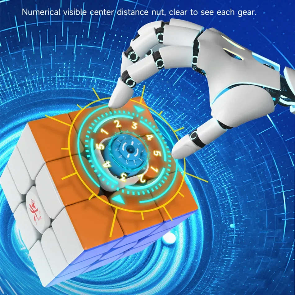 DaYan GuHong Pro M Maglev 3x3 Cubo Mágico PROM Mola Magnética Cubo Mágico Quebra-cabeça Brinquedos Para Crianças Brinquedo de Presente para Crianças