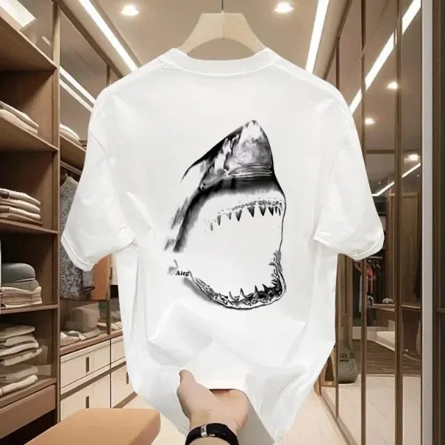 

Elegant Lady Clothing Designer Tee Shirt Women Cotton T-shirt O Neck Tees Luxury Short Sleeve Tops Classic T Shirt 2024 Summer