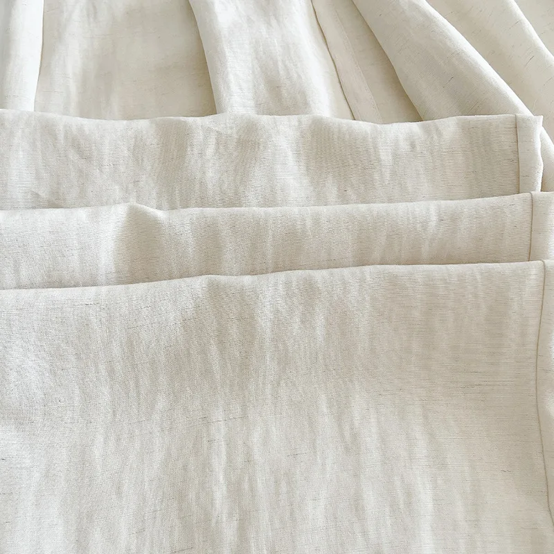 Pantalon à jambes larges pour femmes, mince, taille haute, ample, amincissant, décontracté, drapé, droit, Yamamoto, nouvelle collection été 2025