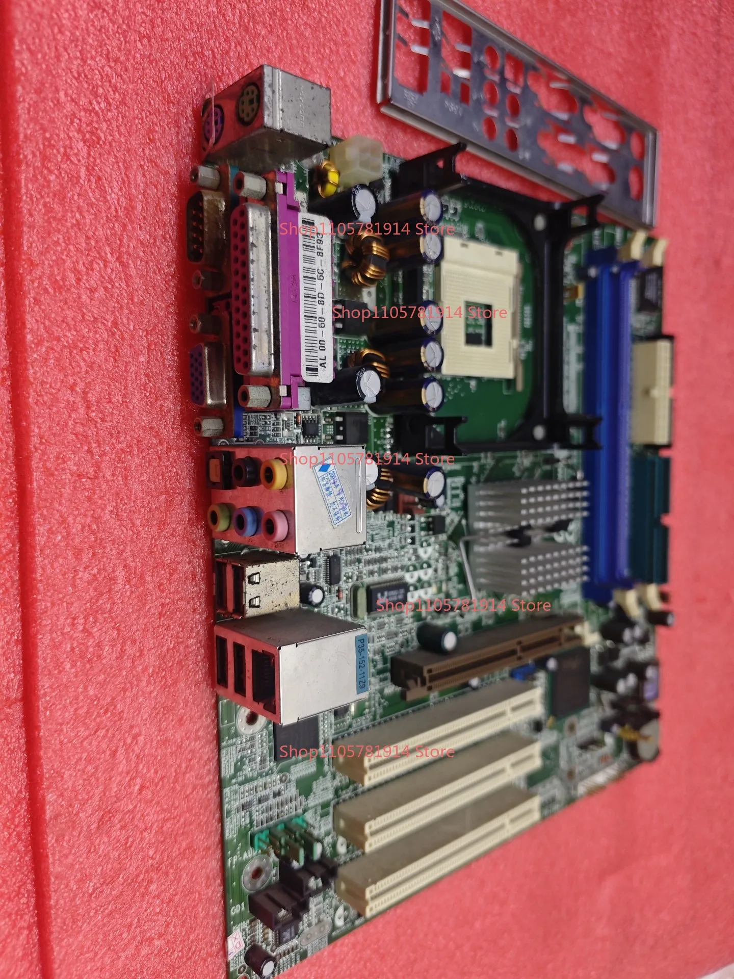 For INTEL IS-10 865 Industrial Main Board, Support Intel 478-pin CPU, DDR Memory, Complete Interface