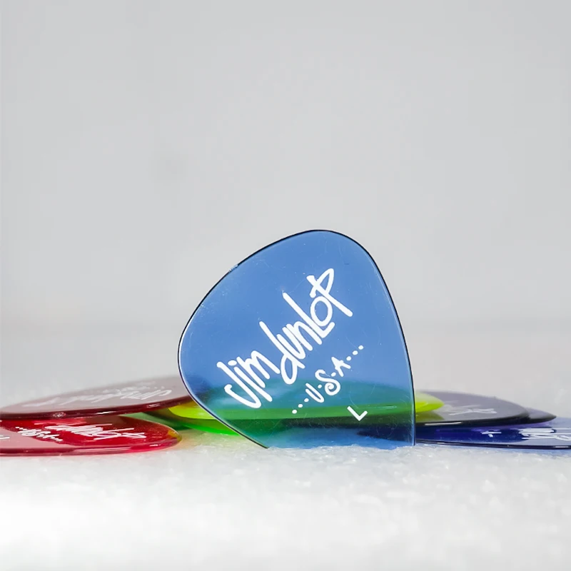 Dunlop Guitar Picks 486R Gels Pick Customized Polycarbonate 0.5/0.6/0.73/1.0/1.14 mm USA Original Guitar Accessories