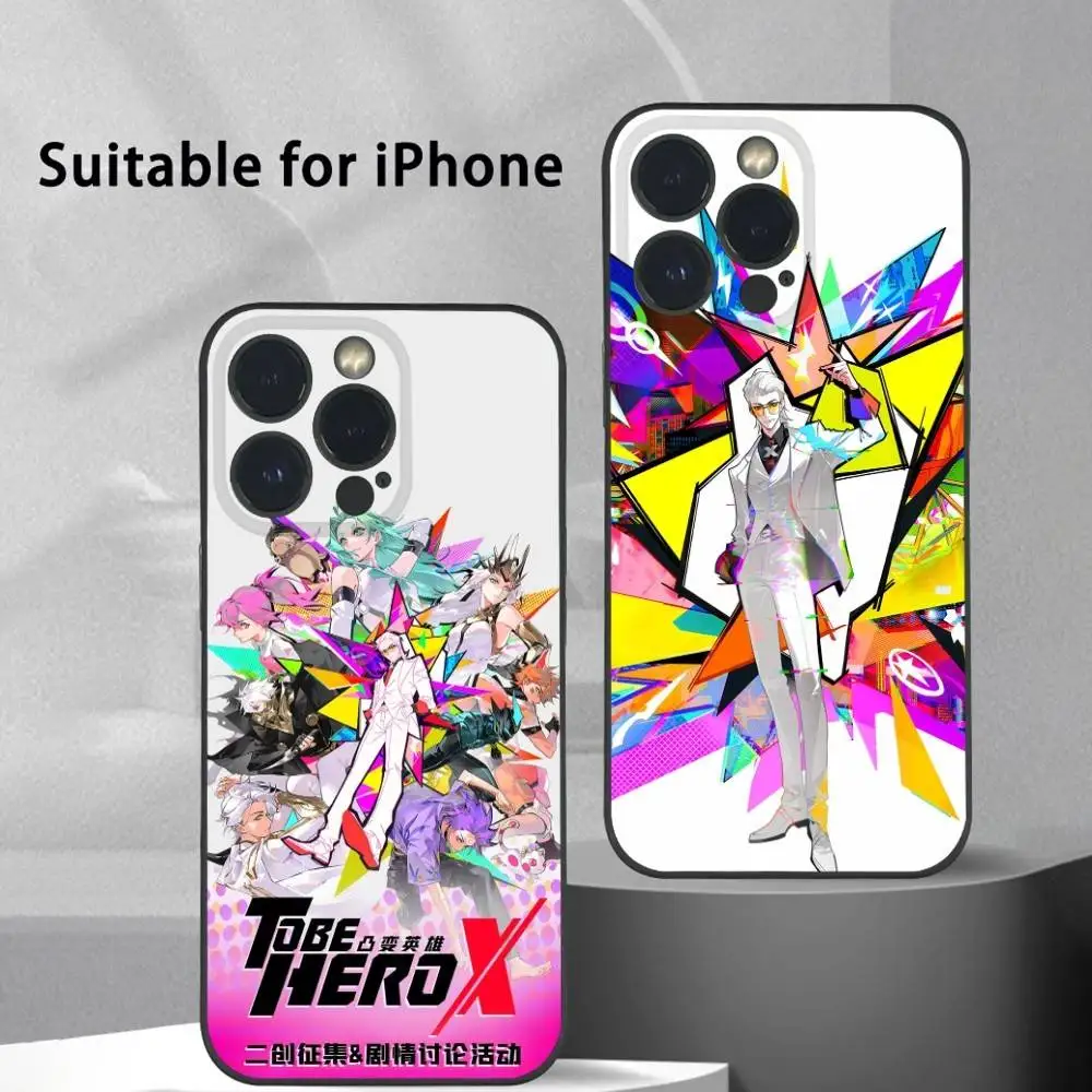 

Anime To Be H-Hero X Yashu Phone Case For IPhone 16 15 14 13 12 11 Pro Max Plus Mini Frosted Soft Shell Funda