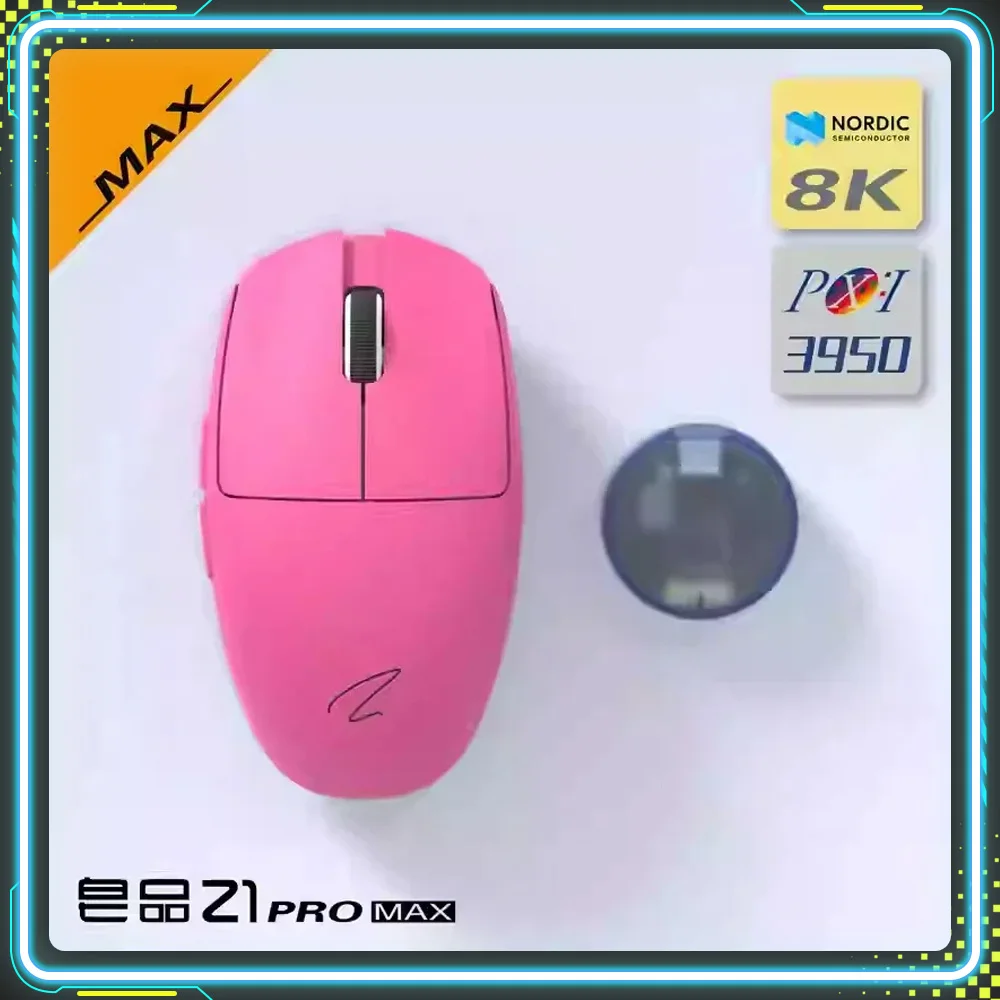 

Promotional Products Zaopin Z1 Pro MAX PinkRed Mini Gaming Mouse 8K Lightweight Wireless Tri-Mode Custom Mice PC Accessory Gifts