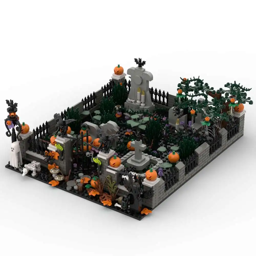 blocos-de-montar-tematicos-de-halloween-modelo-de-cemiterio-diy-para-decoracao-de-ambiente-de-terror-presente-infantil