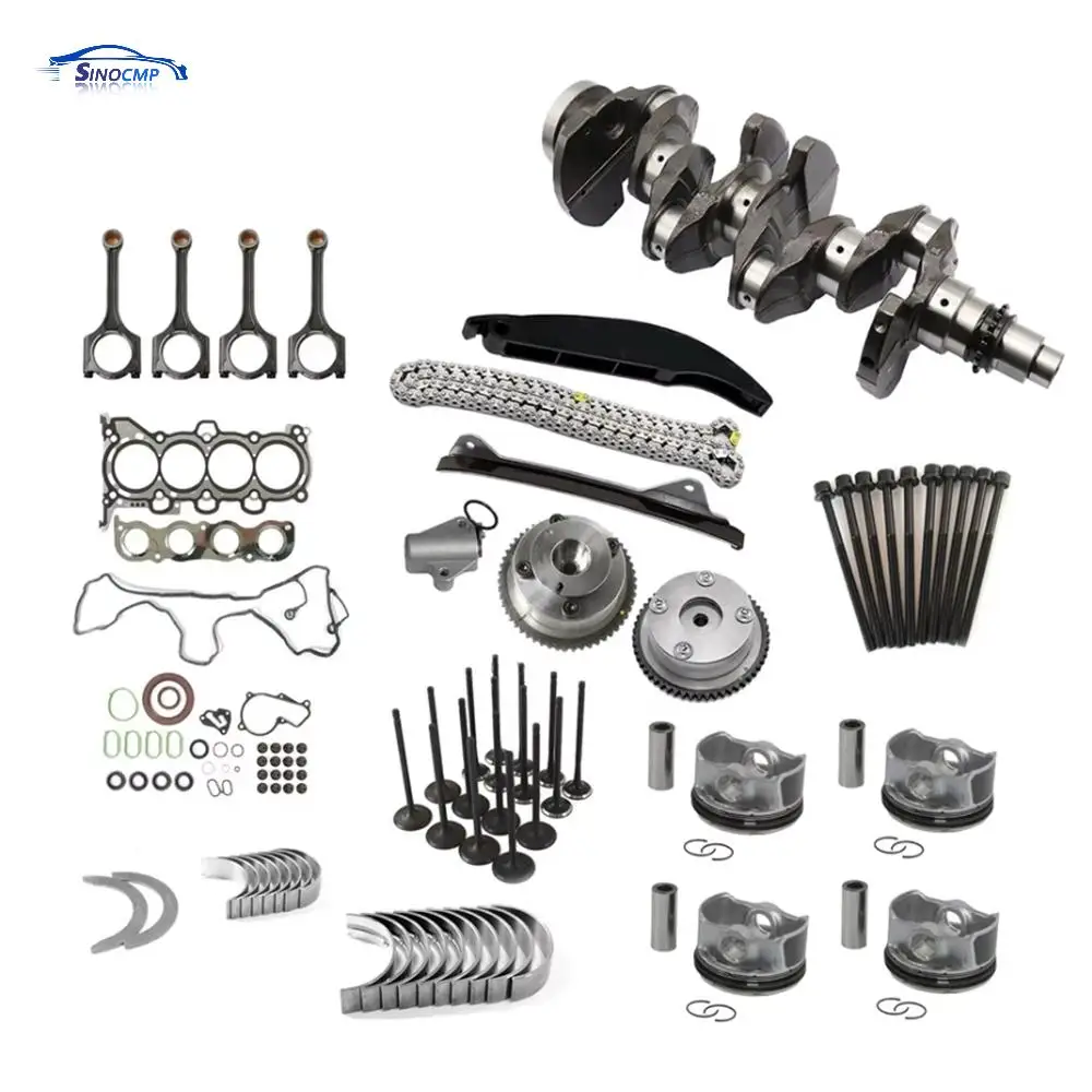 

G4NA Engine Rebuild Kit Crankshaft Piston For 2012-2021 Hyundai Elantra Kona Sonata Tucson Kia Forte Optima Rondo Seltos 2.0L