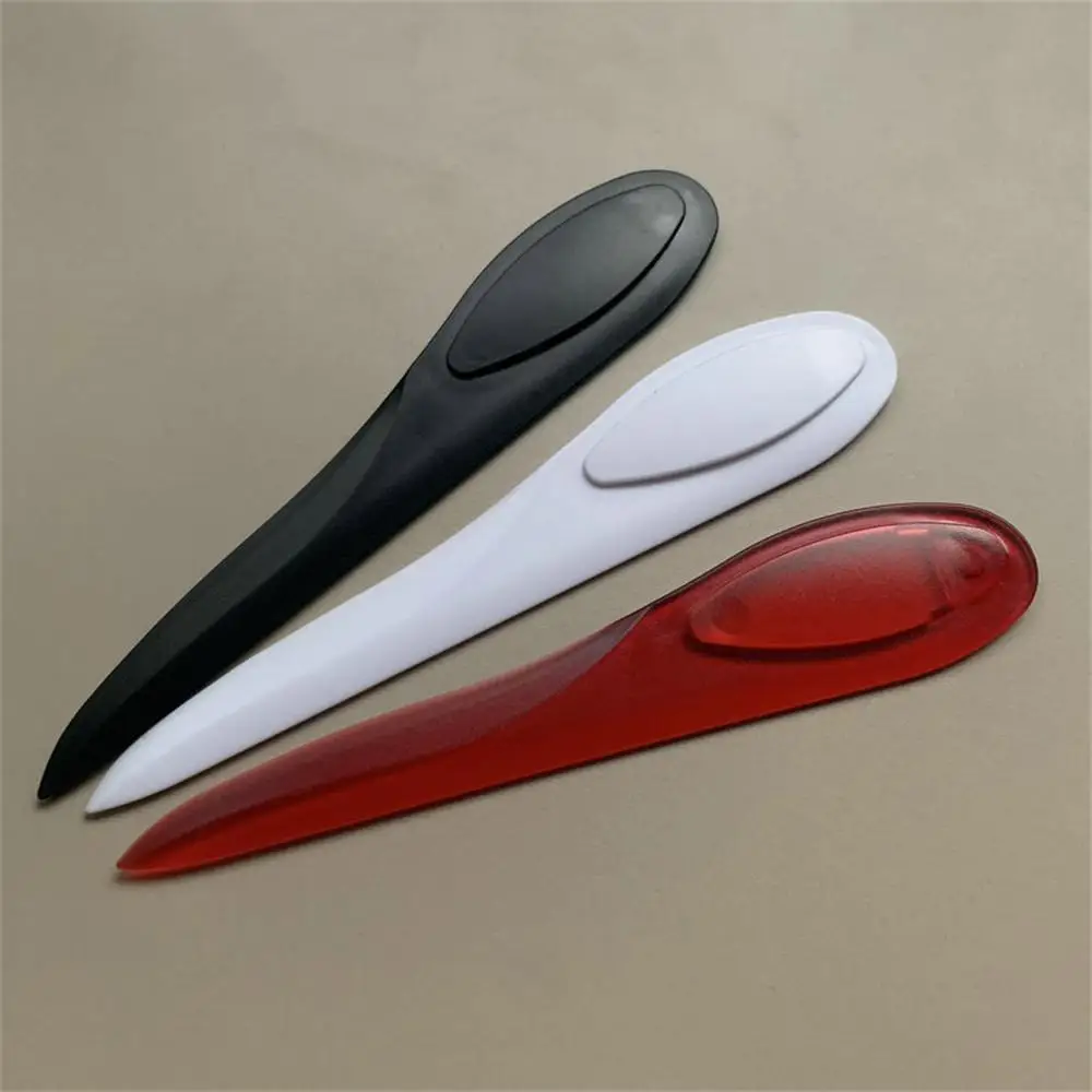 2PCS Mark Presser Quilting Long Handle Colorful Office School Supplies Seam Creaser Point Tuner