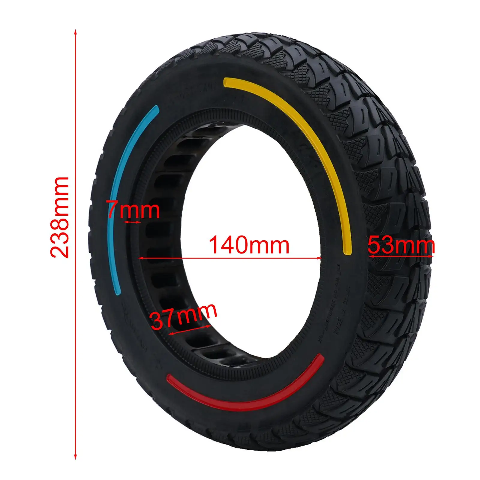 10 Inch 10x2.125 Solid Tire For Kugoo M4/M4 PRO Electric Scooter Explosion-Proof Replacement Rubber Electric Scooter Trye Parts