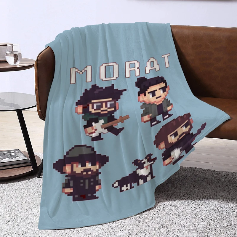 

Morat Band Blanket Bed Blankets & Throws Furry Winter Bedspread the Knee Sofa Warm Baby Bedspreads Double Comforter Camping Home