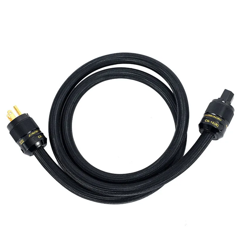 

Импортированное основание Crosbon, 3-жильный, 6 мм2, бескислородный медный кабель питания, мягкий провод динамика OFC, длина 1,5 метра, 2 метра