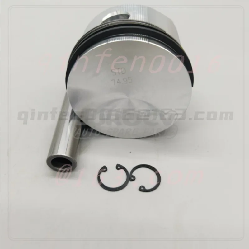 Fit for VOLVO VOE 1697282 Compressor Piston and Ring 75mm Air Pump Piston and Ring