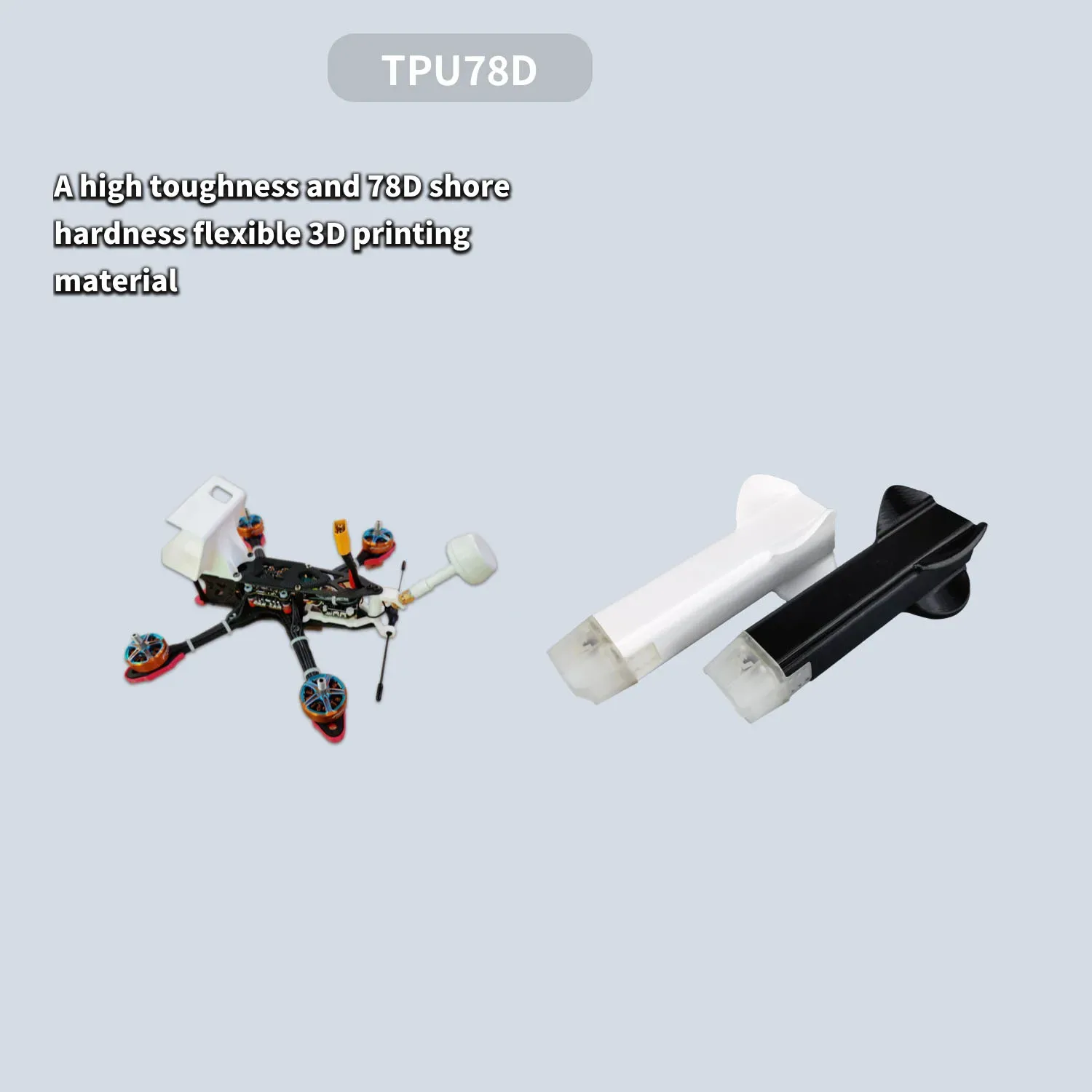 

ТПУ 78D 3d-нить 1,75 мм подходит для большинства 3D-принтеров FDM. Высокая прочность и твердость по Шору 78D. Гибкий материал для 3D-печати.