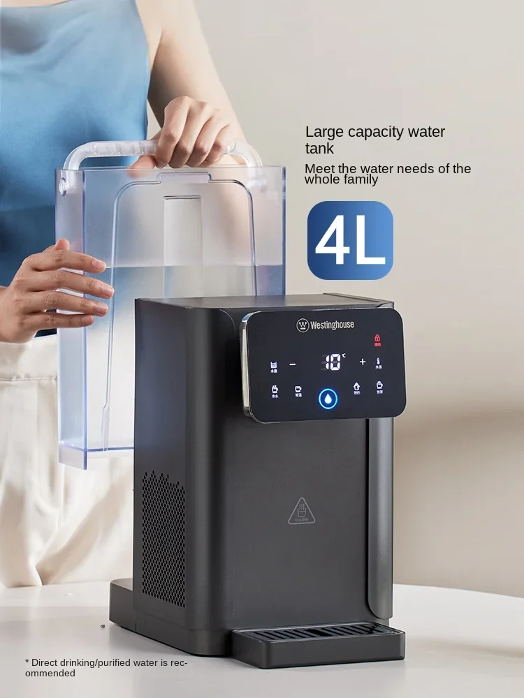 Enfriador de agua pequeño para escritorio con dispensación instantánea de agua fría y caliente W4S