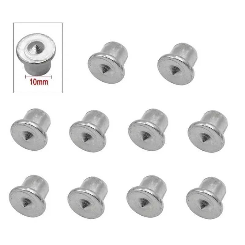 10Pcs Dowel 센터 포인트 핀 6/8/10/12mm 목재 목재 마커 구멍 Tenon 센터 목공 Tenon 센터 위치 핀 Dowel