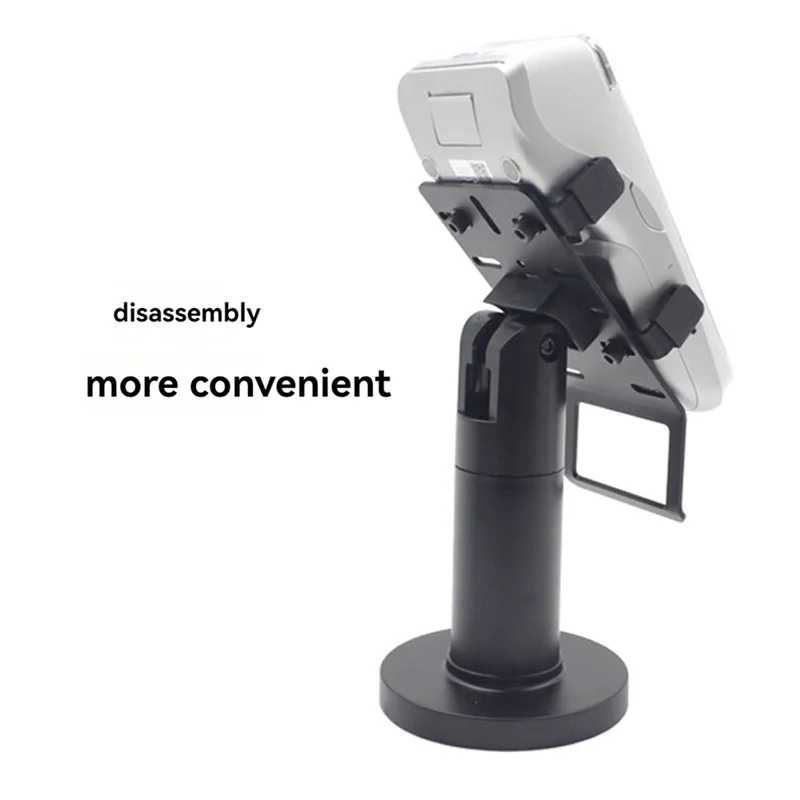 A04G-2X Universal Pos Machine Desktop Stand Rotatable POS Cashiers Holder Rack Display Bracket Black