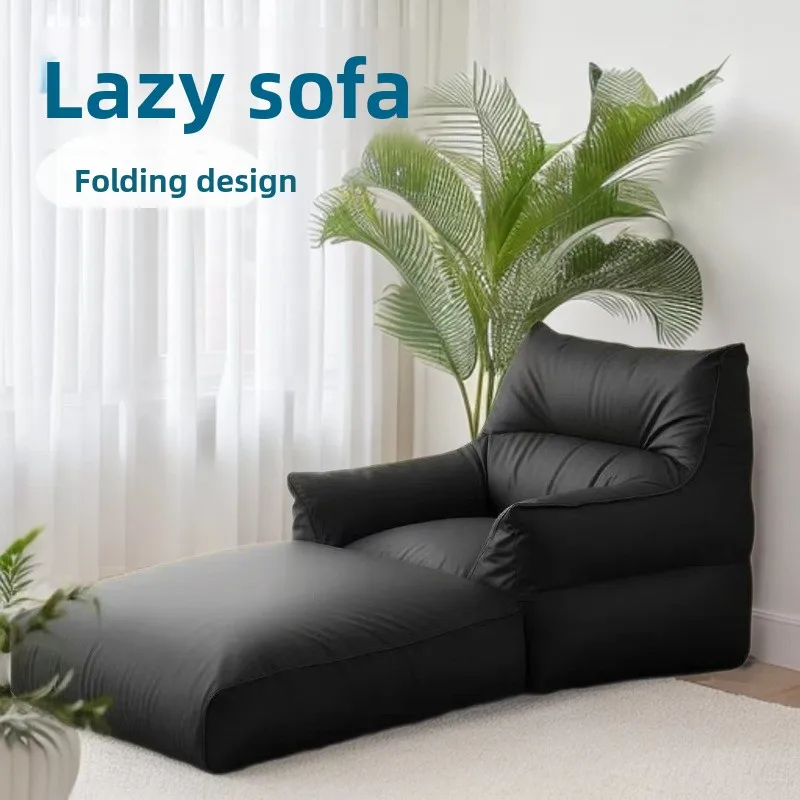folding devil sofas, internet-famous single living room and balcony foldable sofas suitable for sitting or reclining
