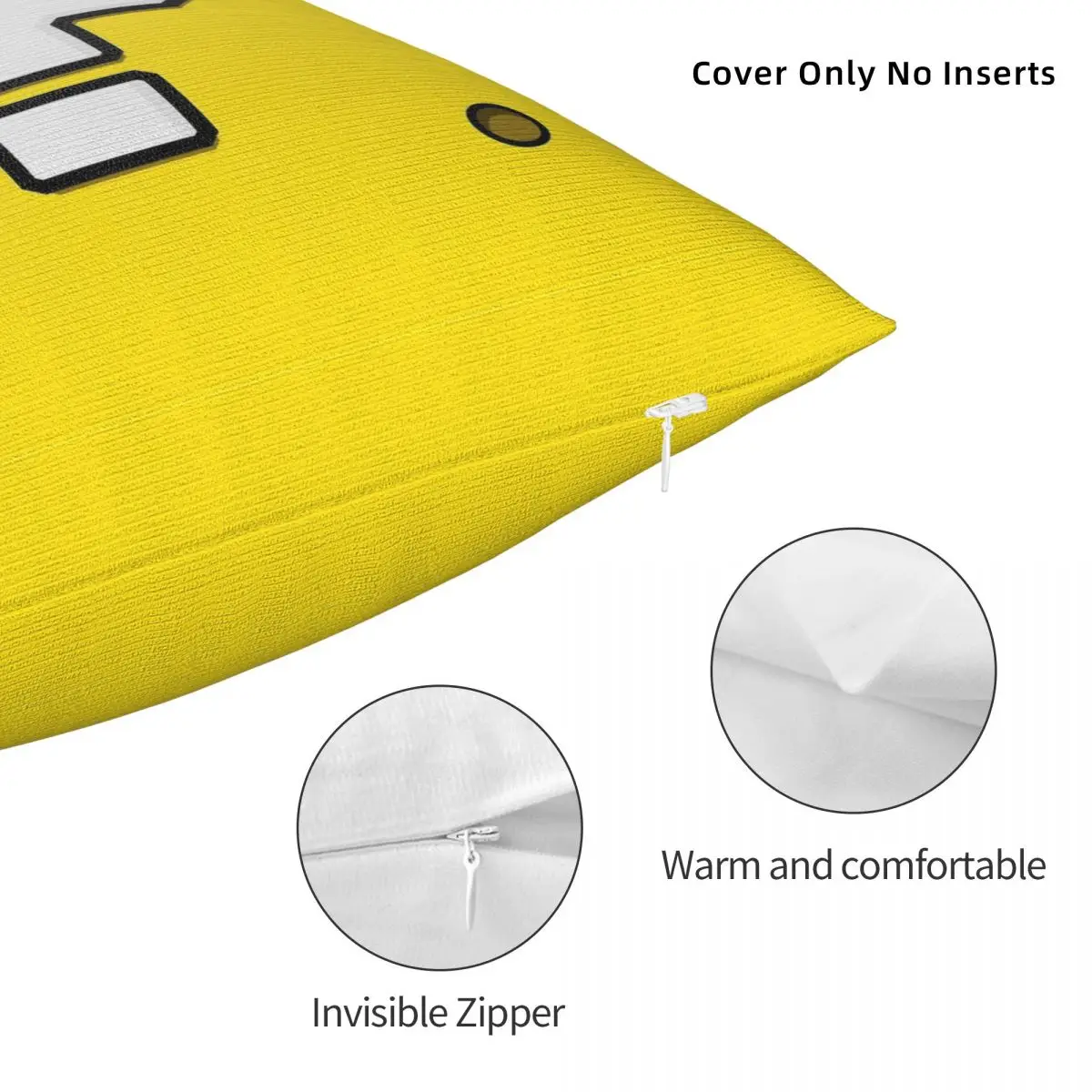 سؤال كتلة ماريوس كيس وسادة مربع وسادة للديكور 45 * 45 سم كيس وسادة #6