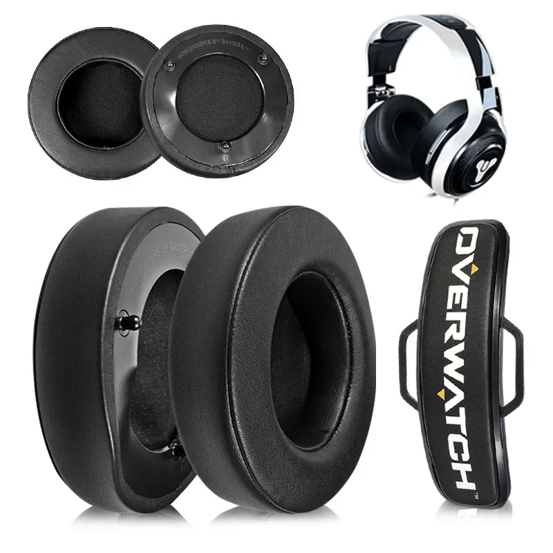 

Replacement Foam Ice gel Sponge Ear Pads Headset Earmuff Suitable for Razer Thresher Ultimate Dolby 7.1 Headphone Accessories