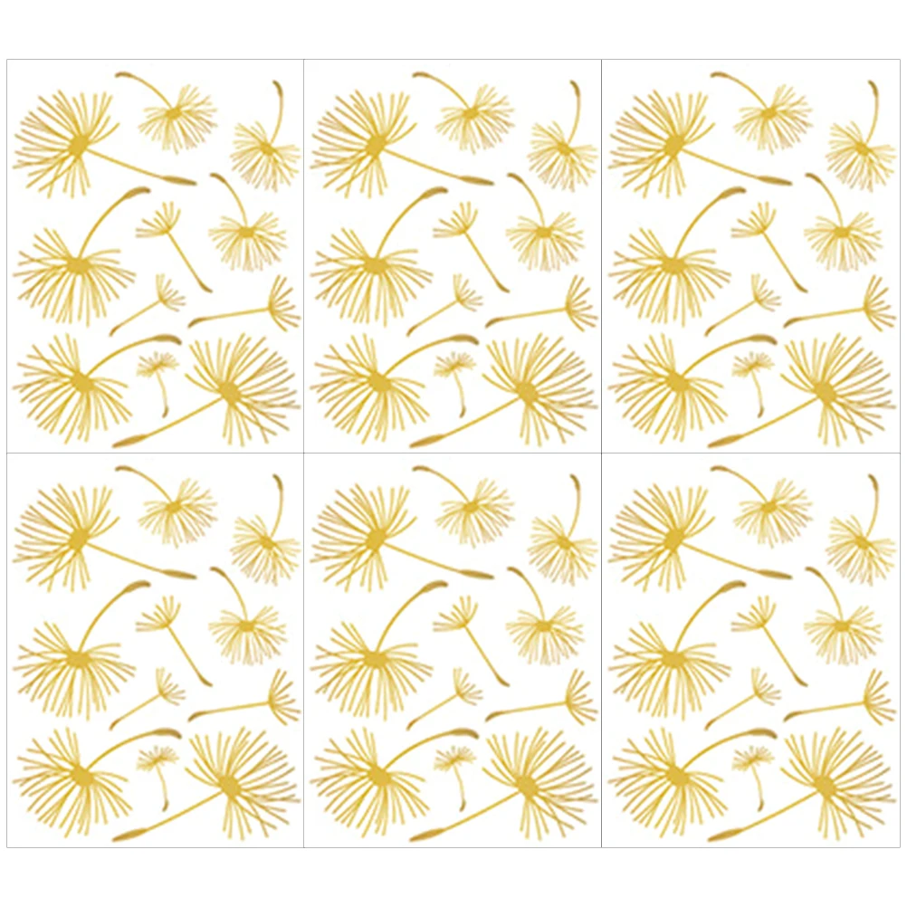 

Wall Decorative Stickers Flower Creative for Sticky Living Room Pvc Decal Decoration