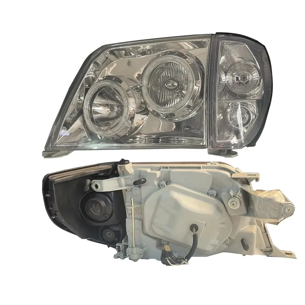 Un juego de faros señal de giro Prado fj90 LED apertura 1995 a 1997 blanco 4 piezas para Toyota