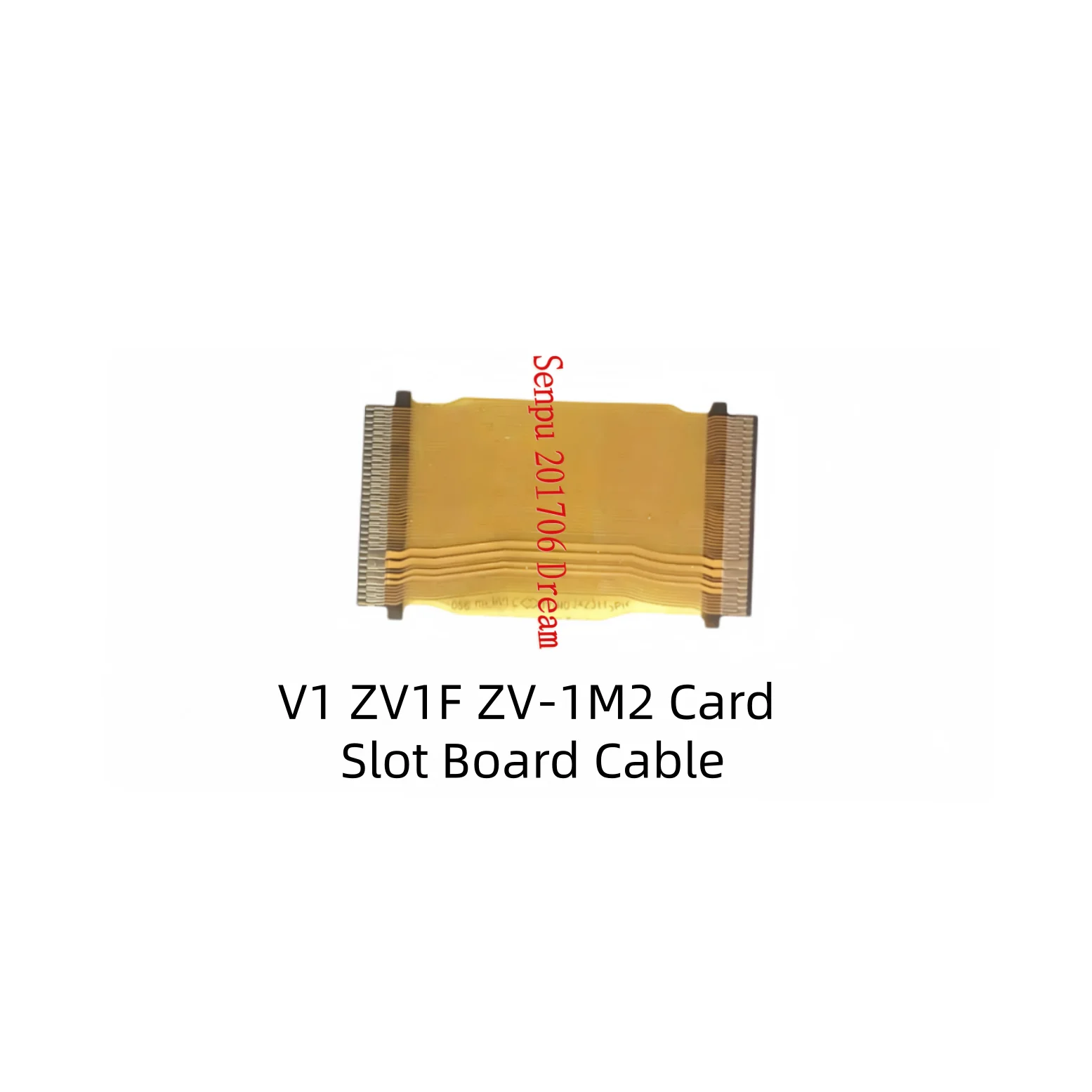 For Sony ZV1 ZV1F ZV-1M2 Vlog Camera Memory Card Board Flex Ribbon Cable Replacement