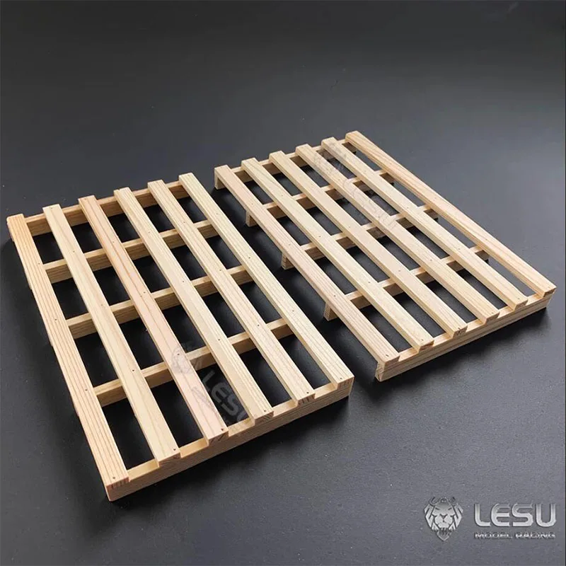 1/14 Engineering Hydraulic Forklift RD-A0014-M Wooden Pallet Freight Wooden Frame for 1/14 Tamiya  LESU Model