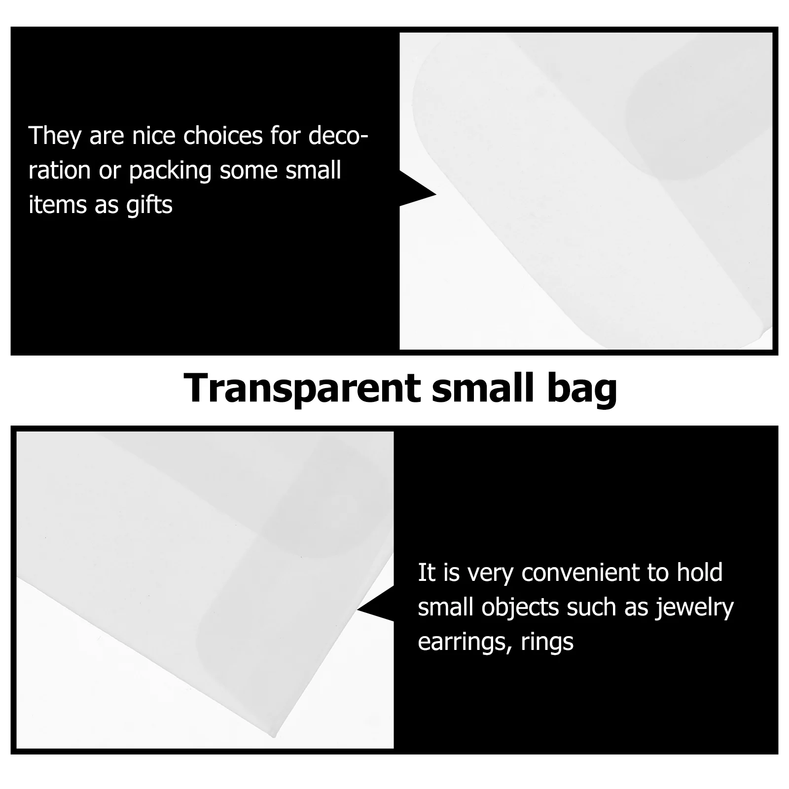 

50 Pcs Photo Envelope Bag Colorful Envelopes Mini Paper Bags Tea Sleeve Tiny White Small