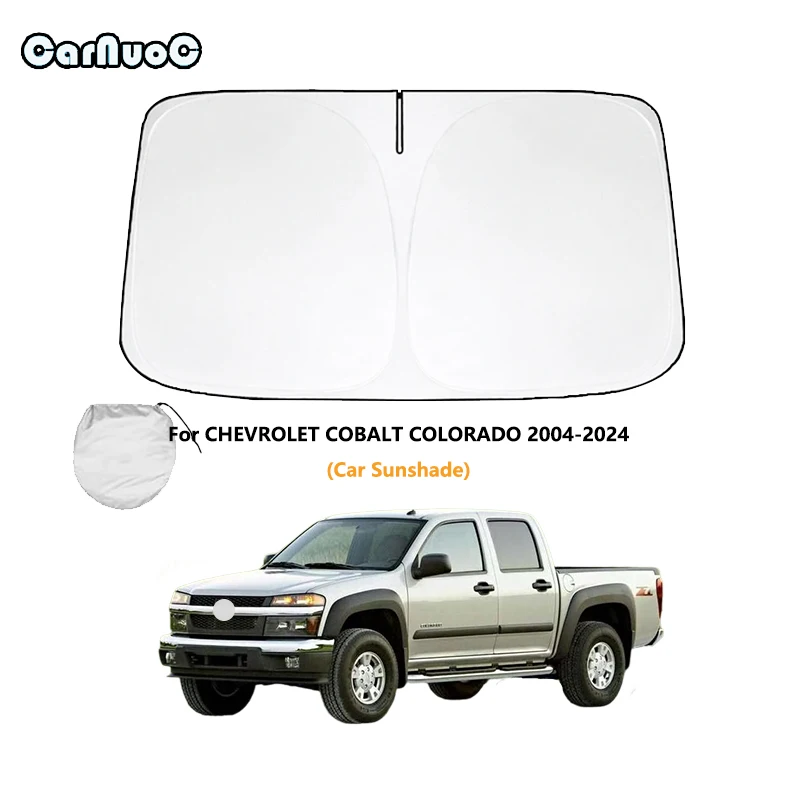 

For CHEVROLET COBALT COLORADO 2004-24 Car Sunshade Sun Shade Front Rear Window Film Windshield Visor Cover UV Protect Reflector