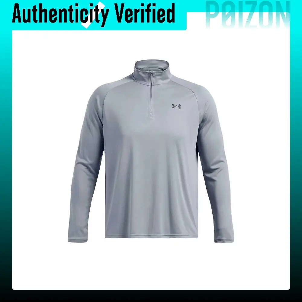 Under Armour Quick-Dry T-Shirts Men's 035 Stand Collar Moderate 1375435-035