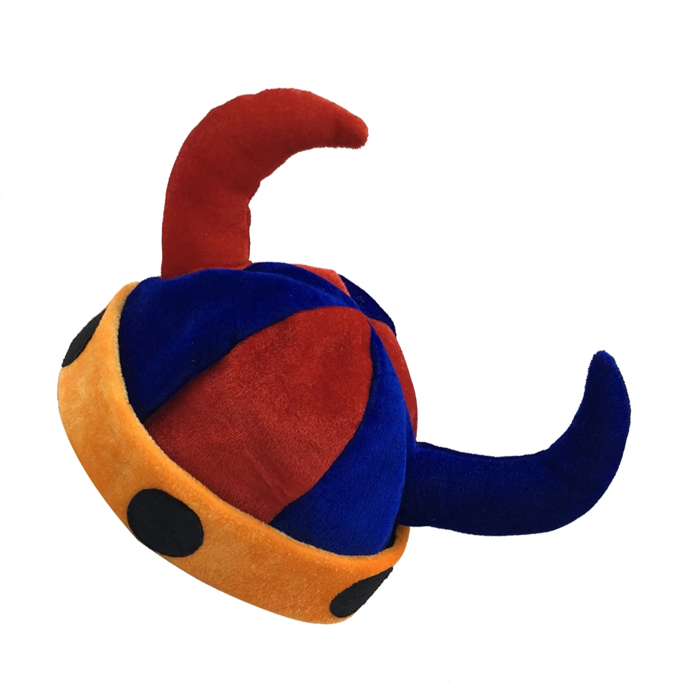 

Ox Horn Party Hat Blue Red Yellow Soft Breathable Perfomance Cosplay Cap Birthday Festival Headdress Party Hat