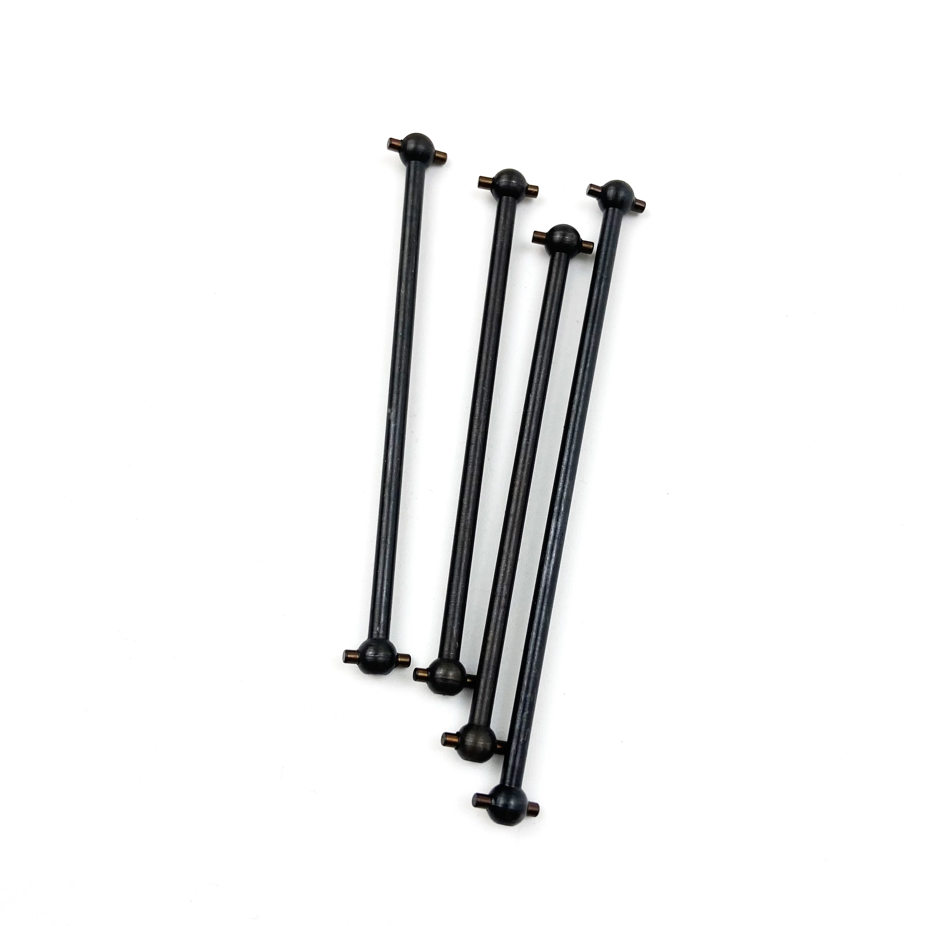 2-teiliges Universal-Stahl-Antriebswellen-Set für 1/10 RC-Car, verschiedene Größen, optional (61–100 mm), hochfeste Dogbone-Achse für HSP und andere – Detail 6