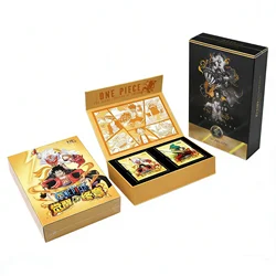 New One Piece Card Blind Box Booster New World Ruler Anime TCG Collection Rare Cards Toy Children Fans Birthday  Gift