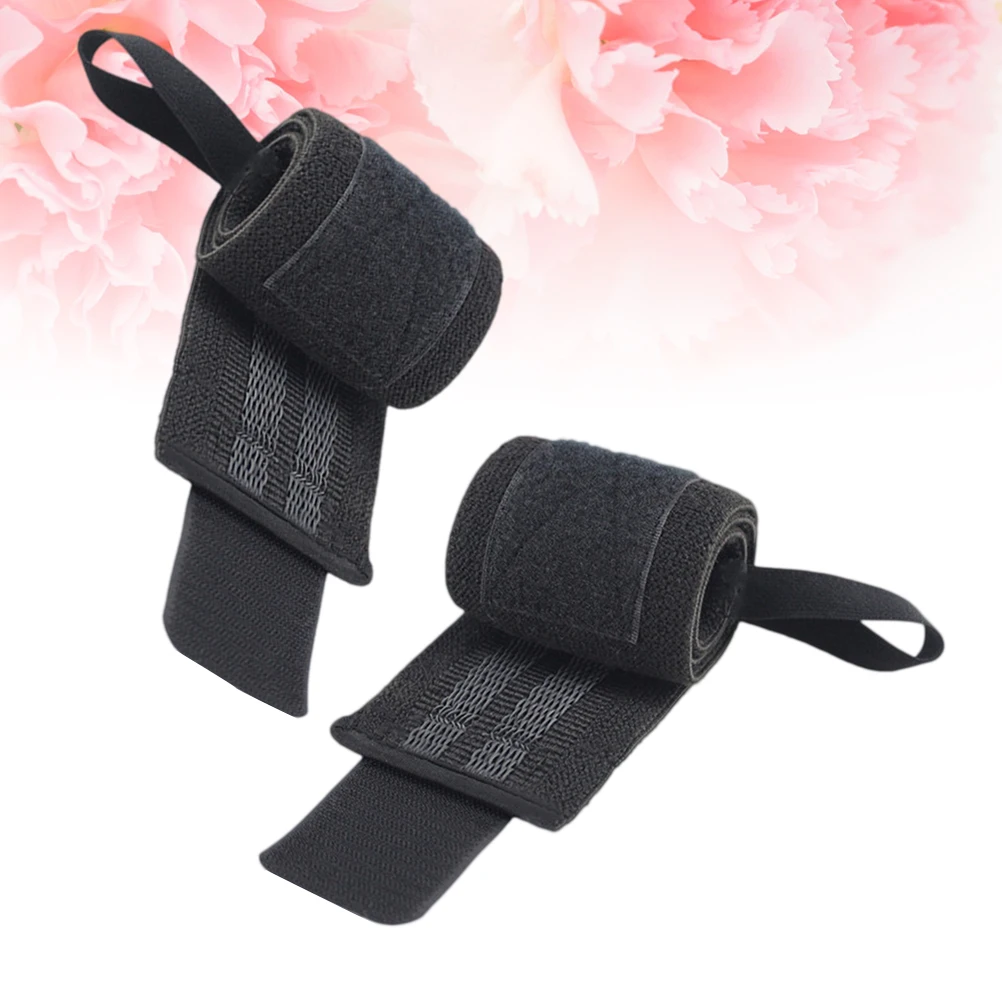 

2Pcs Wrist Support Sweat Absorbing Elastic Wristb s for Weight Lifting Sports Bracers Men Women Protective