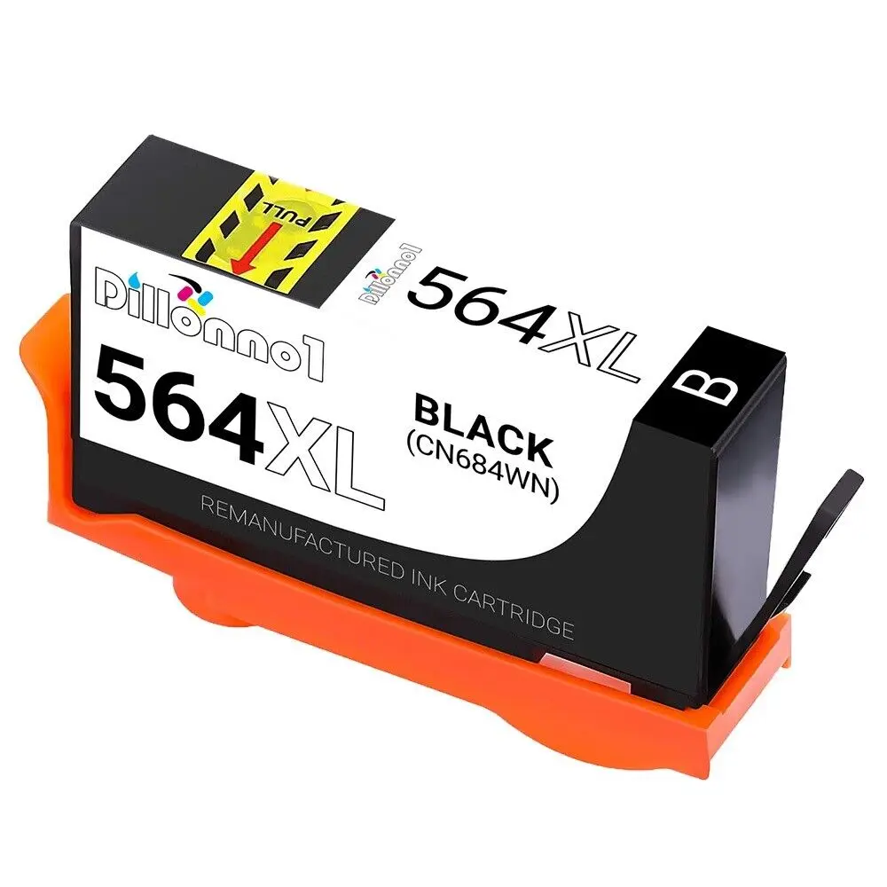 564XL Black Ink For HP Deskjet 3070a 3520 3521 3522 3526 OfficeJet 4620 4622 AIO