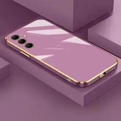 Funda Electroplated Plating Case For Samsung Galaxy F15 A55 A35 A25 A15 A54 A34 A14 A33 A23 A24 A73 A53 A52 A72 A05 A05S Cover
