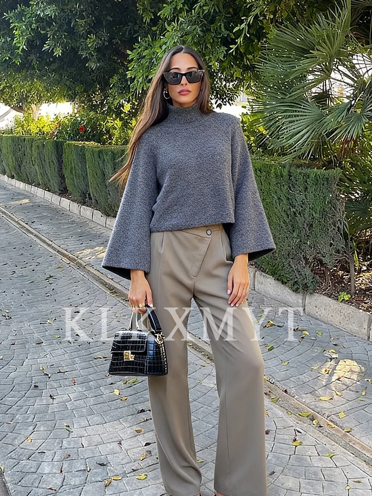 Women Cape Jacket 2025 Autumn New Fashion Bat Costume Loose Leisure Poncho Coat Elegant Hight Street Women Cloak ﻿