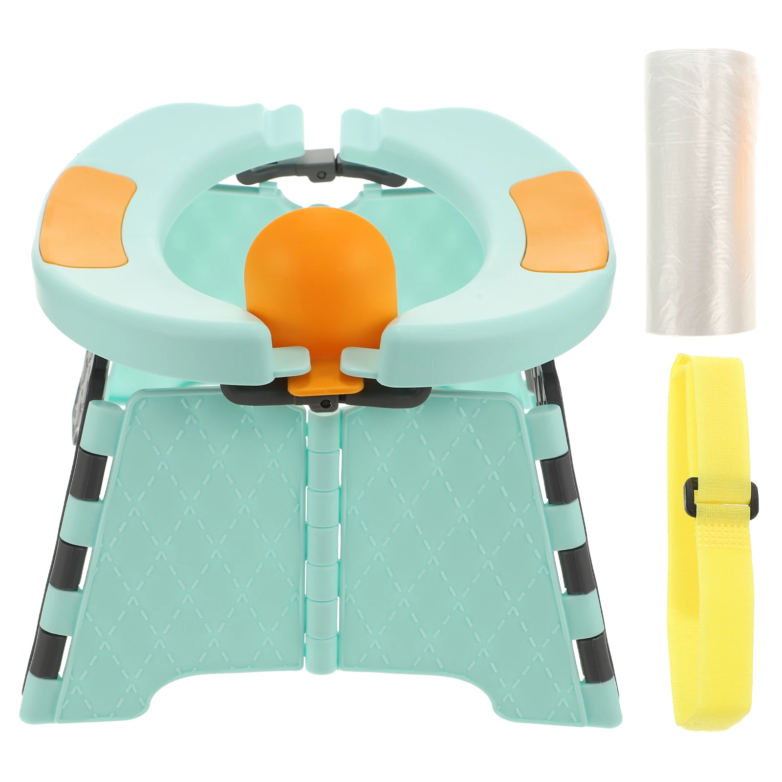 

1 set 1 Set Children Potty Seat Toddler Training Toilet Chair Foldable Portable Baby Seat Compact For Car Home Camping