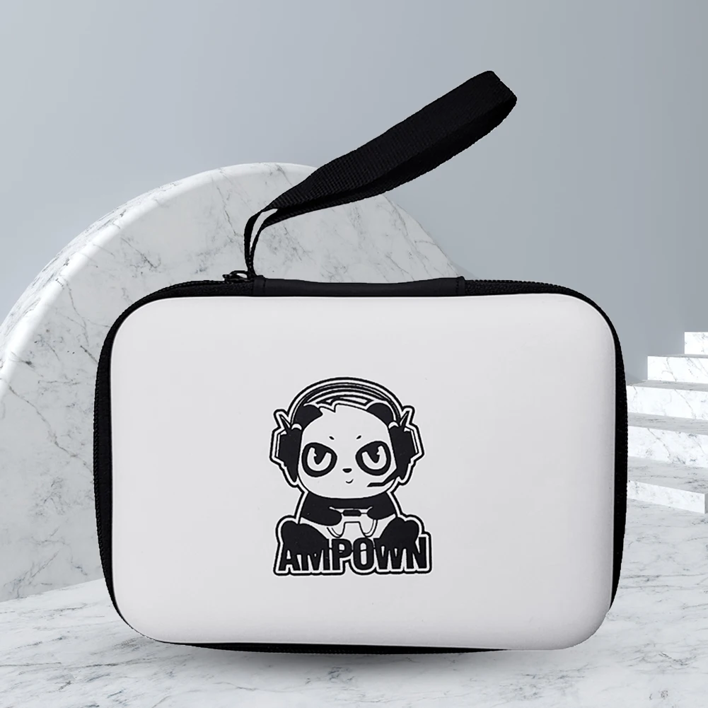 Estojo protetor EVA para console de jogos portátil, saco de armazenamento portátil, Anbernic RG35XX H RG556 rg35xxsp R36S, Miyoo Mini Plus