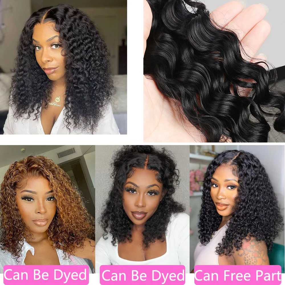 Water Wave Lace Closure Wig Image 2