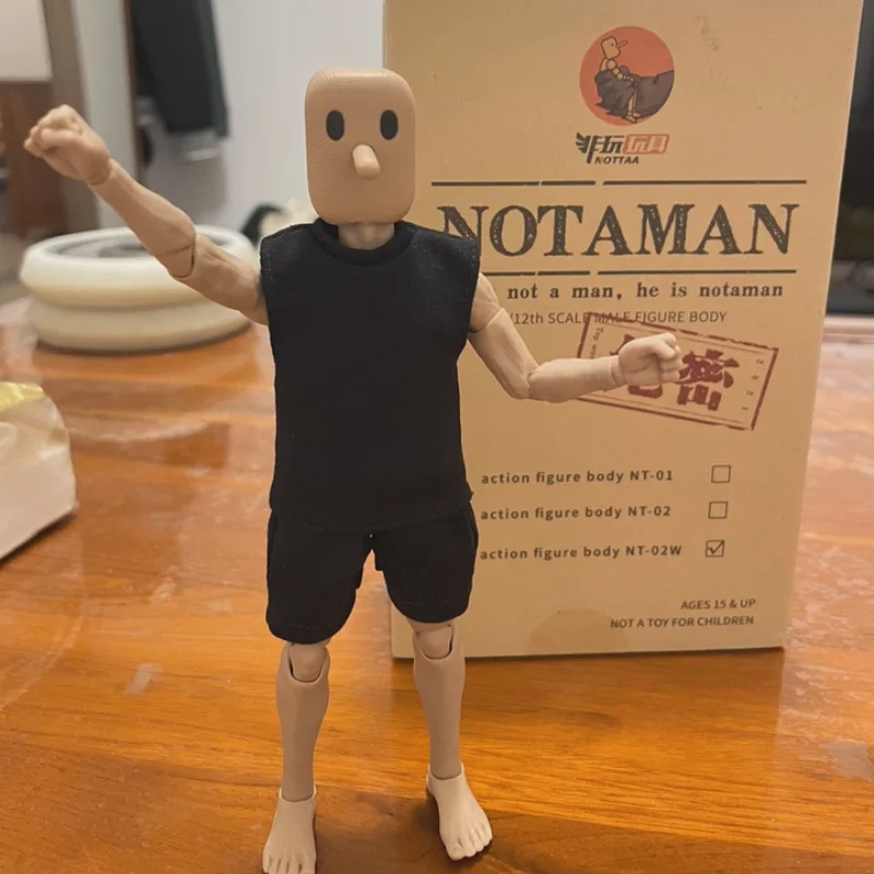 

Authentic In Stock Notaman 1/12th Scalemalefigurebody Special Designfor Costume&Fun New Edition Action Anime Figure Model
