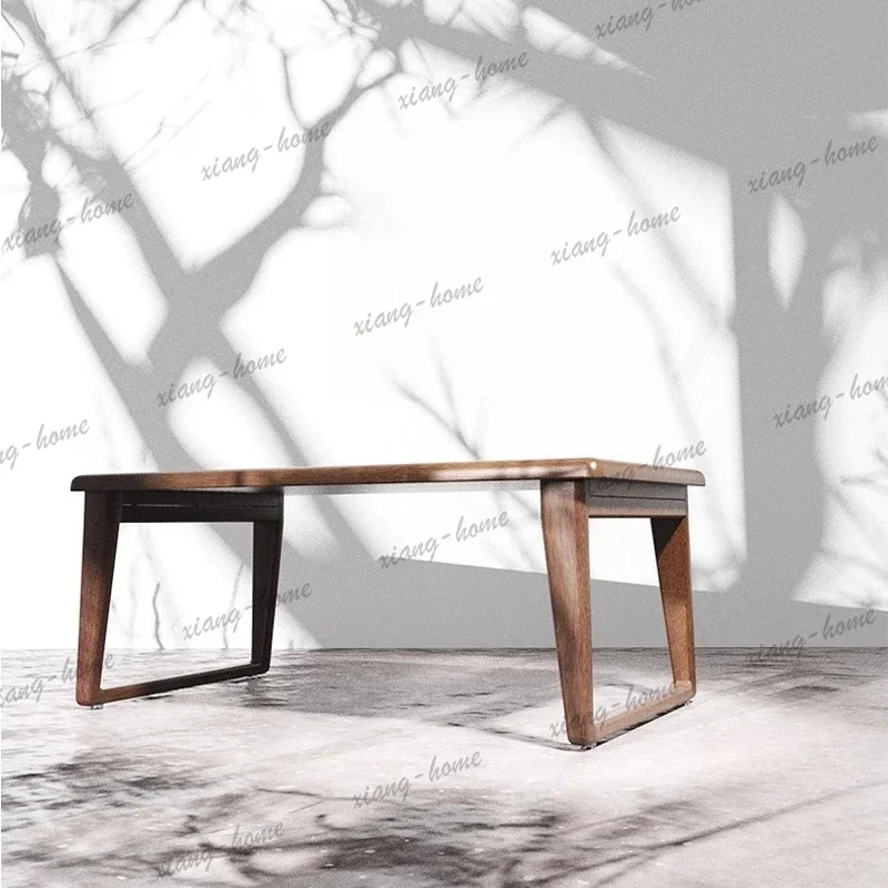ljy Homestay Leisure Coffee Tables Home Windowsill Living Room Furniture Coffee Tables Retro Wooden Furniture ChaJi MH40CJ