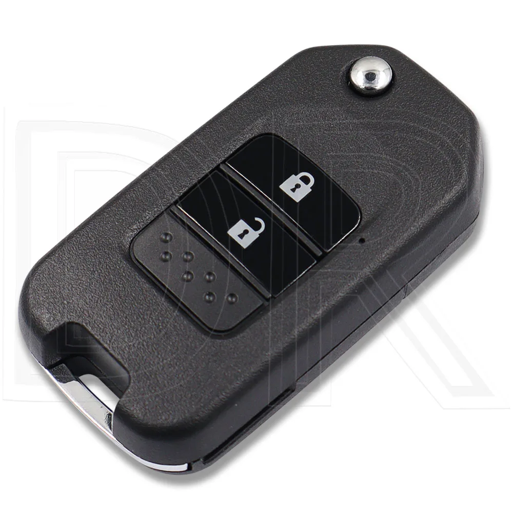 Gran carcasa de llave remota de coche de repuesto modificada para Honda Civic Accord CRV CR-V City Fit XRV 2013+