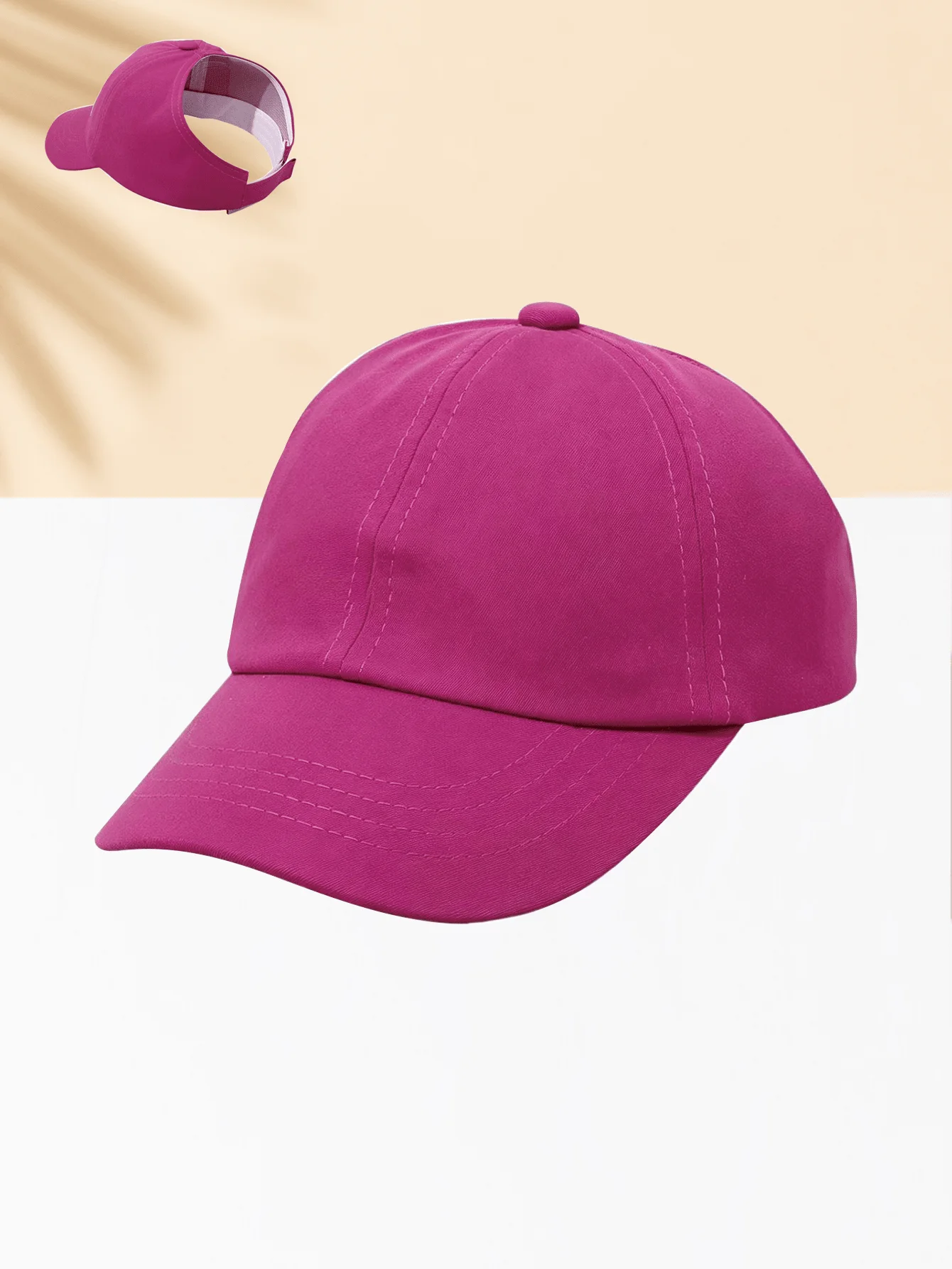 

Plain Baseball Cap For Women Outdoor Sun Hat Casual