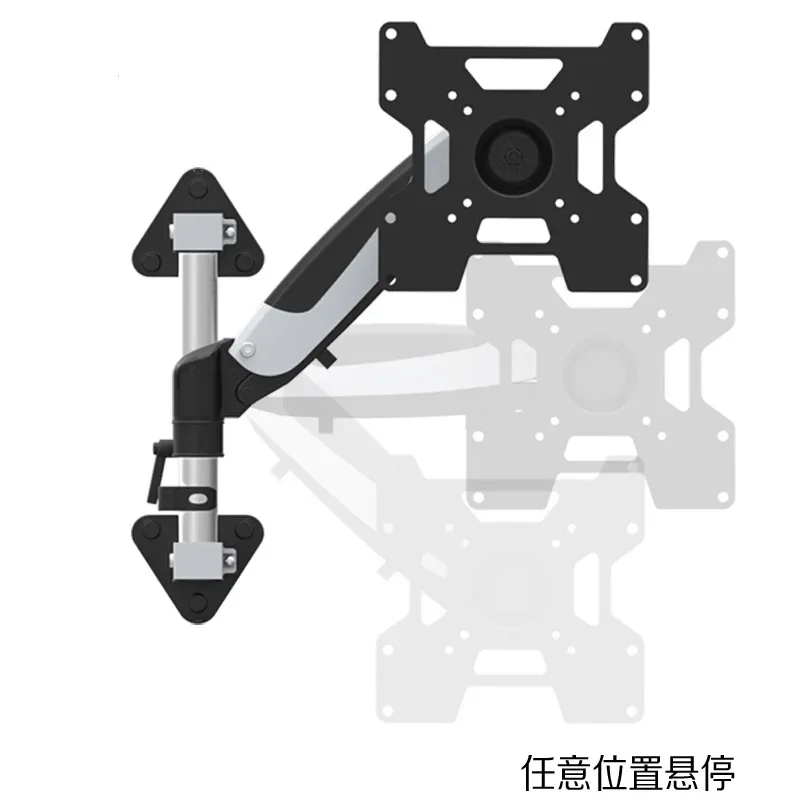 Suporte de parede para TV de 43 polegadas, prateleira universal de elevação e rotação para monitor de parede GST111W-300