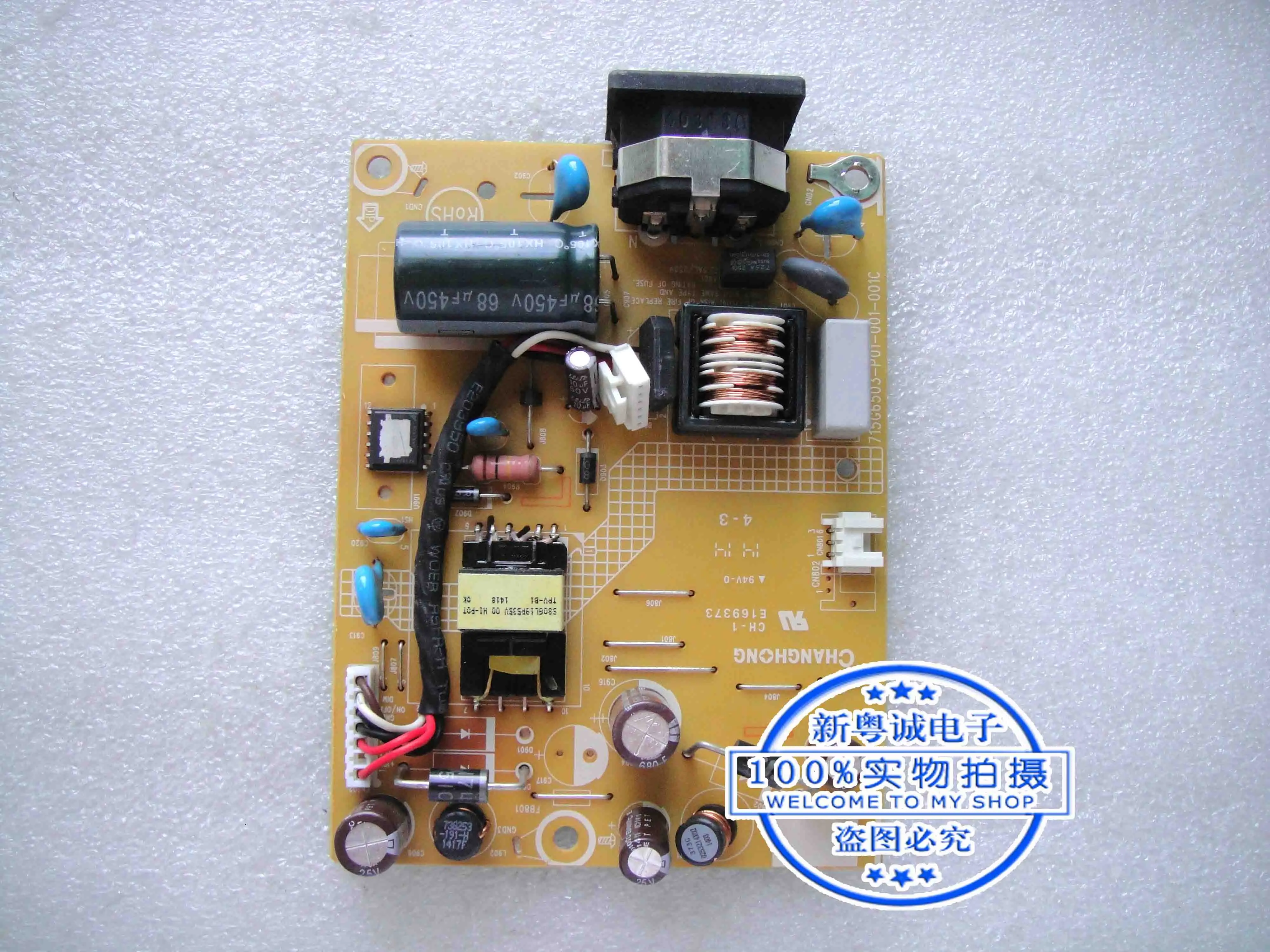 Alta pressão Power Supply Board, 223V5L 240V5Q 243V5Q, 715G6503-P01-011-001C