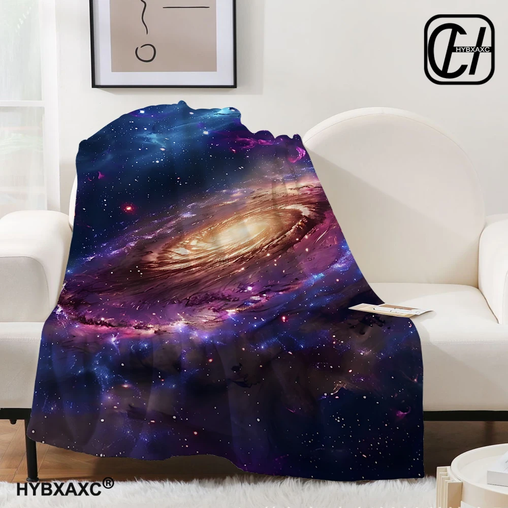 Universe Space Stars Black Hole Galaxy Earth Milky Way Soft Blanket,Soft Throw Blanket for Home Bedroom Bed Sofa Cover Kid Gift