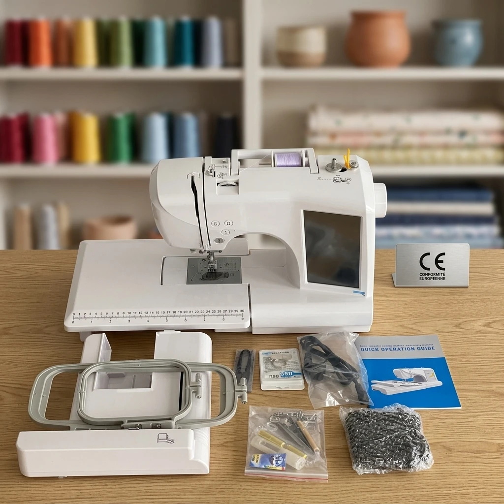 High-performance New   Small Computerized Single  Plastic Motor Embroidery Sewing Machine Desktop